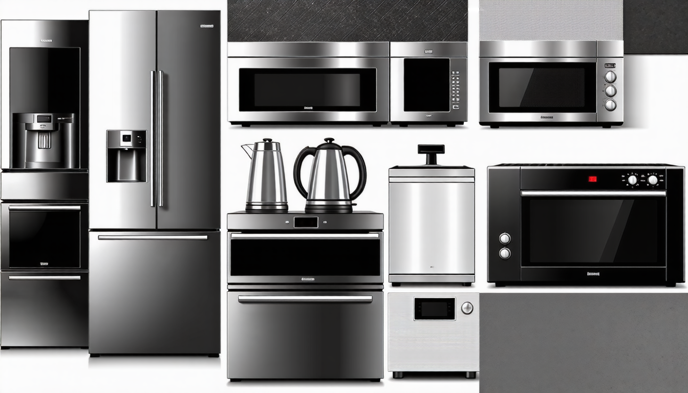 Common materials used in electronic appliances